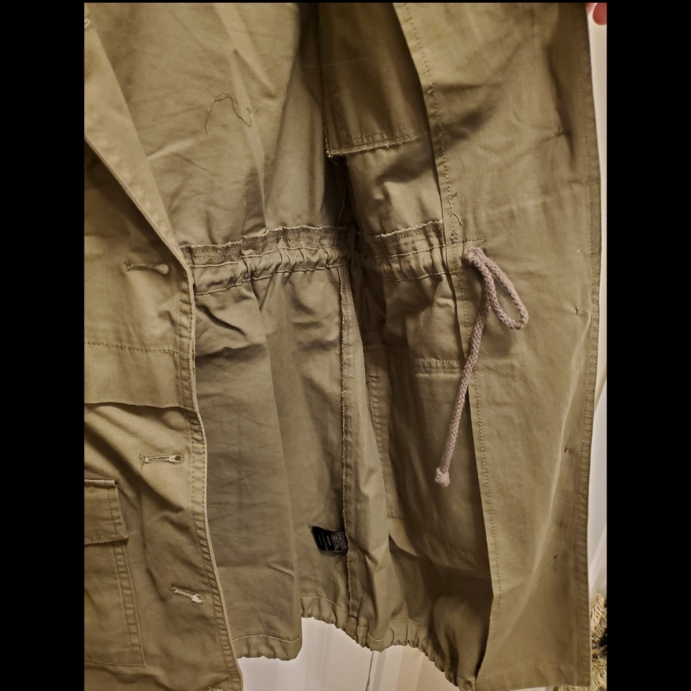 Jack by BB Dakota Antigone Olive Jacket Size Small - Picture 8 of 9